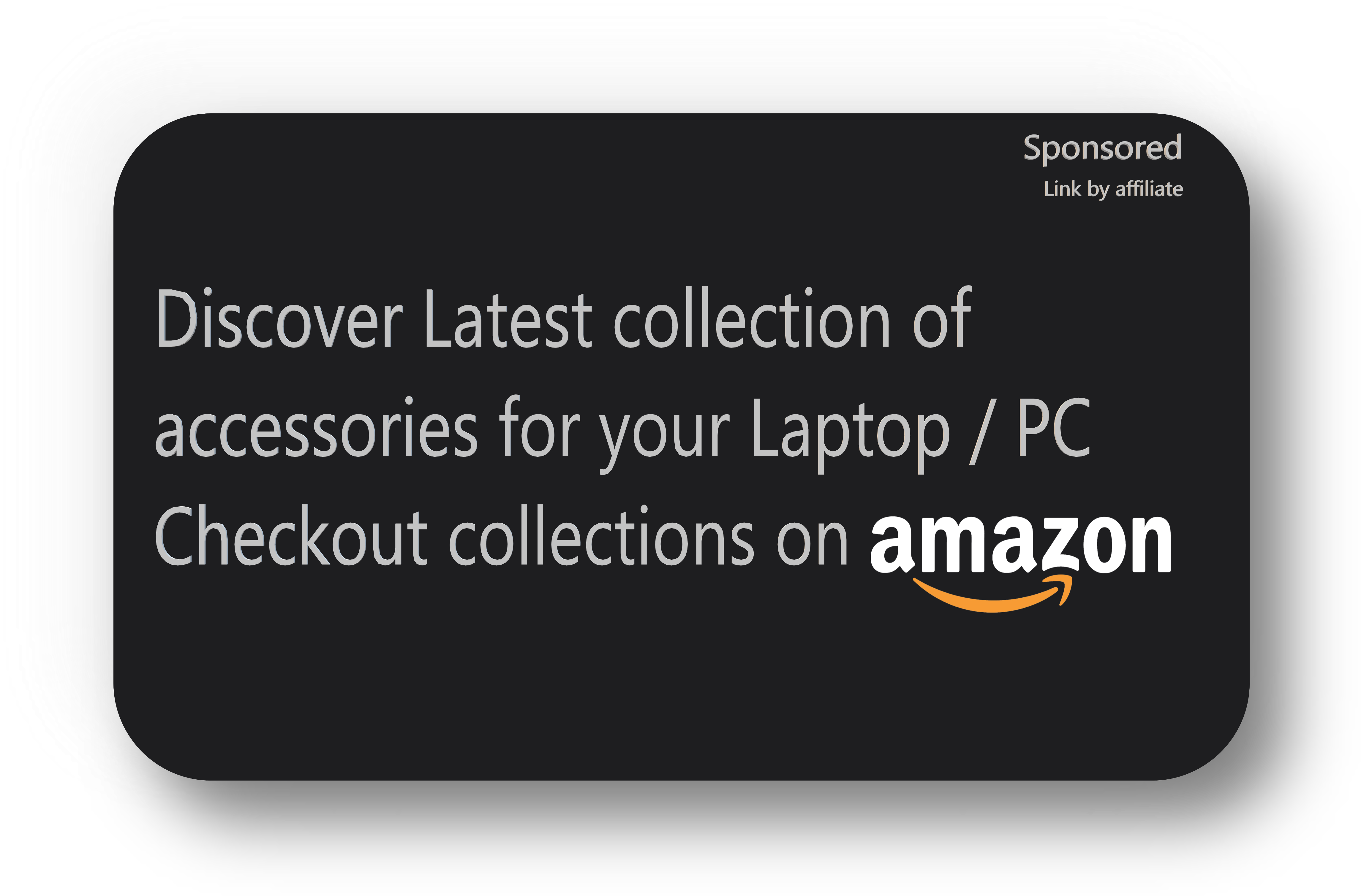 Laptop PC accessories collection on Amazon