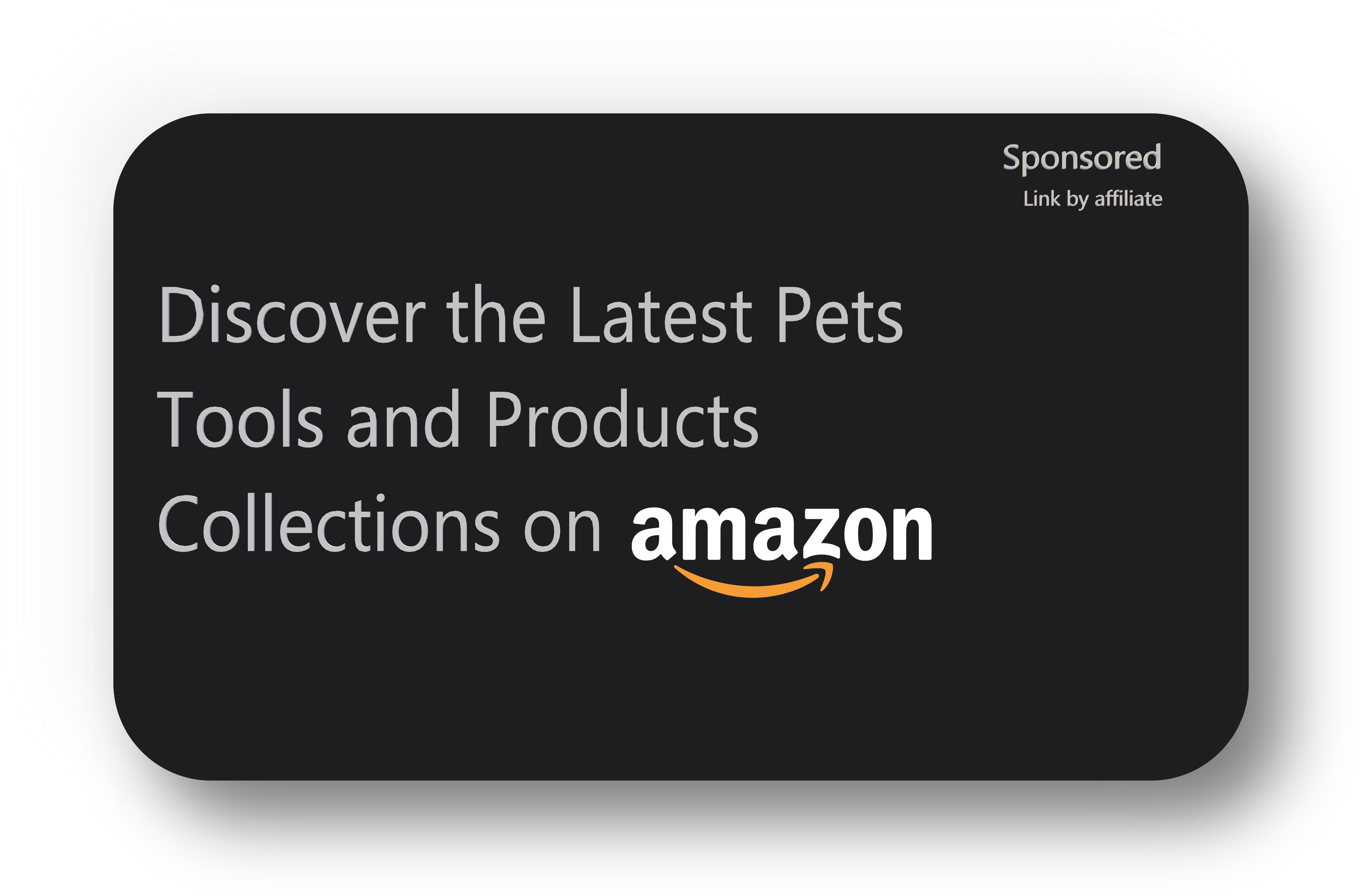 Pets Tools and Products Collection on Amazon