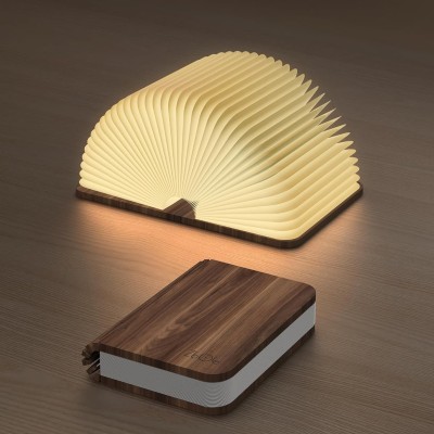 4.7 Inch Wooden Book Lamp,3 Colors Folding Book Light, Battery Operated Lamp, LED Ambient Lighting, Profile Picture