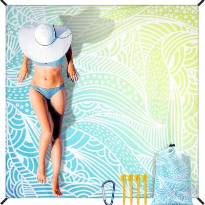 🏖️ AISPARKY Waterproof Sandproof Outdoor Beach Blanket – Oversized, Compact & Quick-Dry Profile Picture