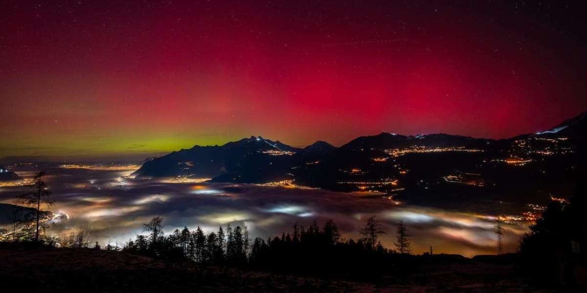 Le ciel suisse s’illumine : aurores boréales spectaculaires après une tempête solaire majeure