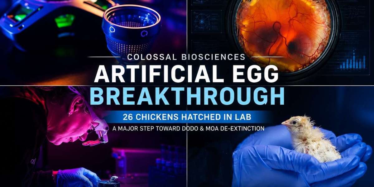 Colossal Biosciences Artificial Egg Hatches 26 Chickens in Breakthrough Step Toward Dodo and Moa De-Extinction