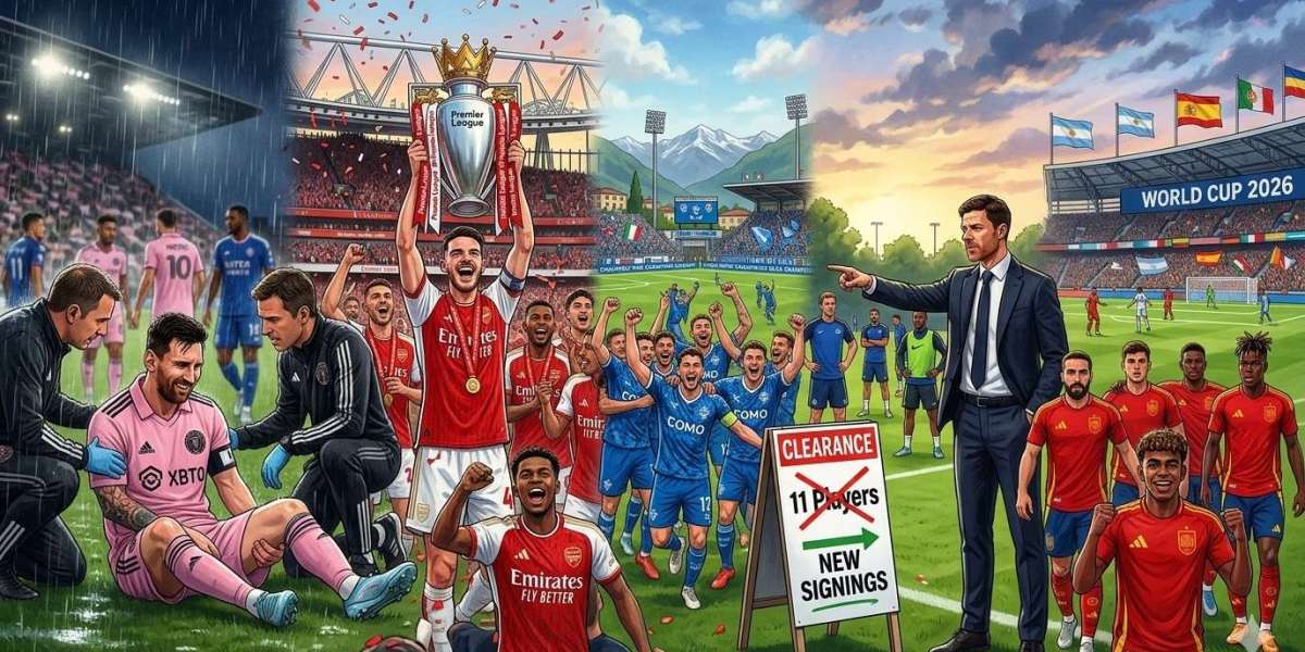 Football Latest News: Completed Finales, Messi's Injury Scare, and World Cup Squads