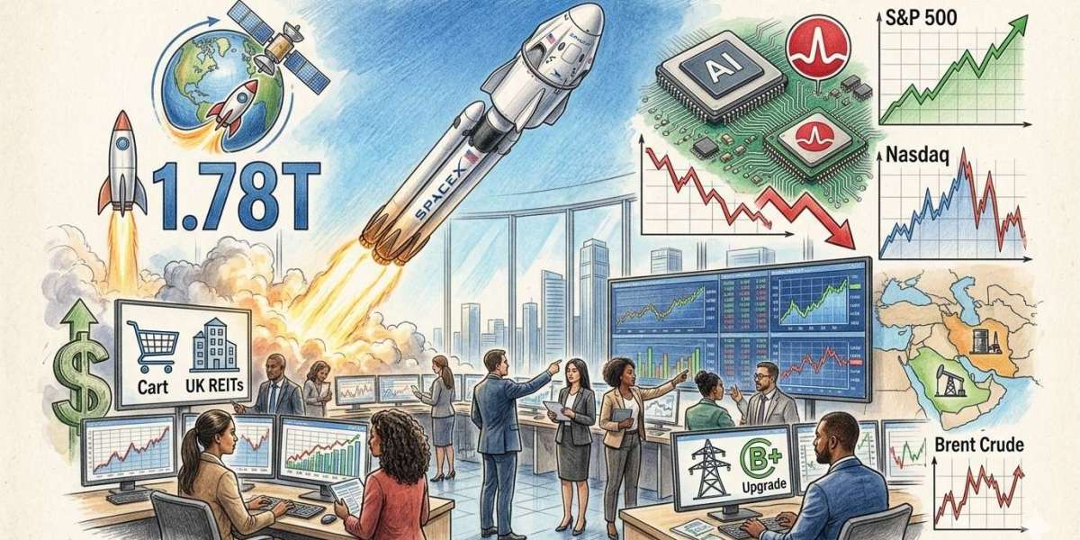 Global Market Pulse: SpaceX Historic $1.78T IPO and Broadcom Outlook Shake Tech Sector as S&P 500 Defies Global AI Valuation Fears