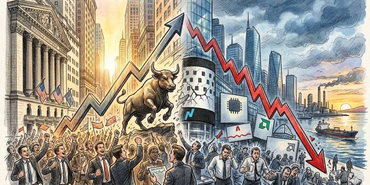 Global Markets Strained: Dow Hits Record 52,000 as Tech Flees AI Bubble and Fed Chair Kevin Warsh Steers Monetary Policy