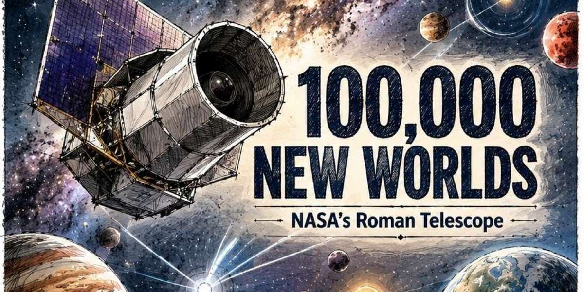 NASA’s Roman Space Telescope Set to Discover 100,000 New Worlds Across the Milky Way