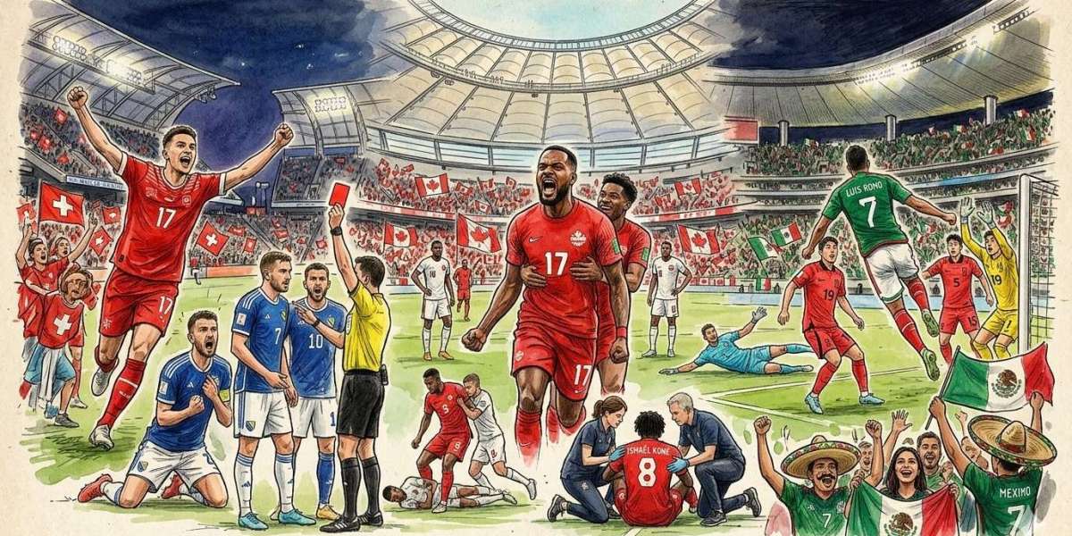 FIFA World Cup 2026 Drama: Switzerland Erupts Late, Canada Crushes Qatar, and Mexico Seals Historic Knockout Spot