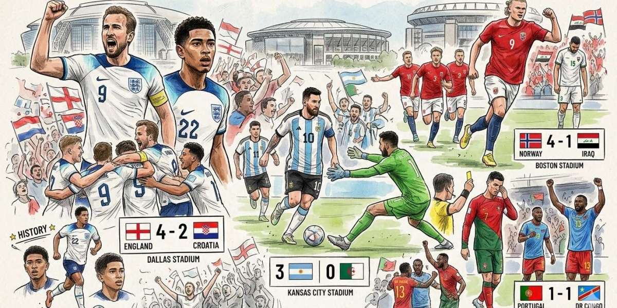 FIFA World Cup 2026™ Day 7 Recap: Harry Kane and Jude Bellingham Break Records as Three Lions Conquer Croatia; Argentina and Norway Secure Decisive Wi