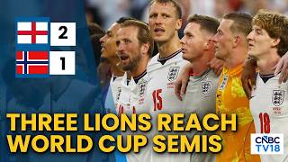 England vs Norway Highlights | Bellingham Scores Twice as England Reaches World Cup Semis | N18G