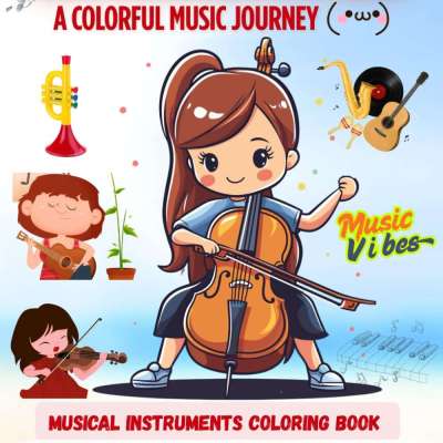 🎵 Instruments of Joy, A Colorful Music Journey – Musical Instruments Coloring Book for Toddlers, Kid Profile Picture