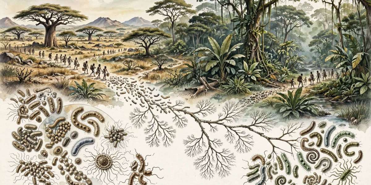 Ancient Human Journeys May Still Be Traced in the Modern Gut Microbiome